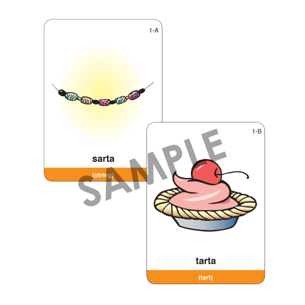 Webber Spanish Phonology Cards