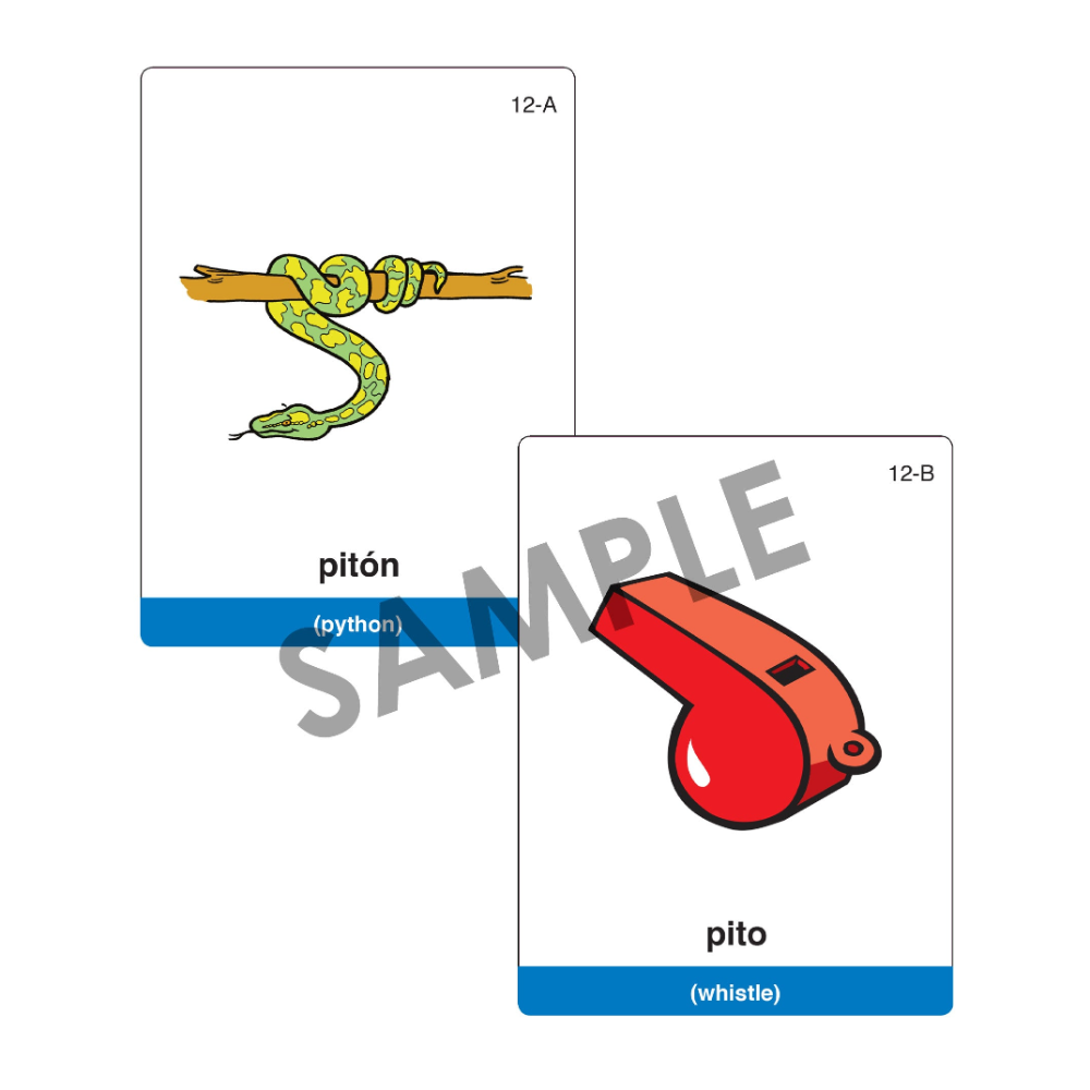 Webber Spanish Phonology Cards