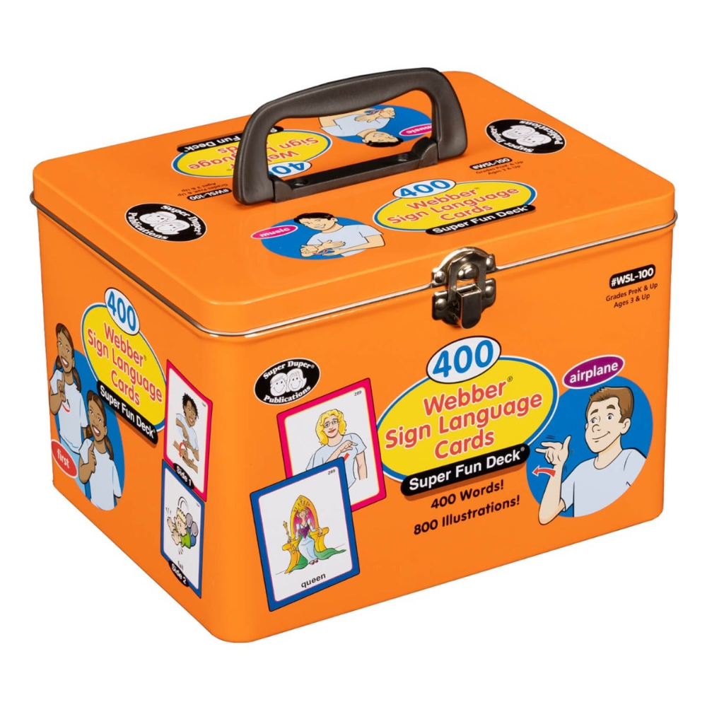 400 Webber Sign Language Cards