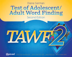 Test of Adolescent/Adult Word Finding